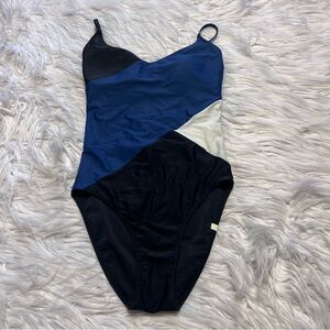 Summersalt Navy and White Swimsuit